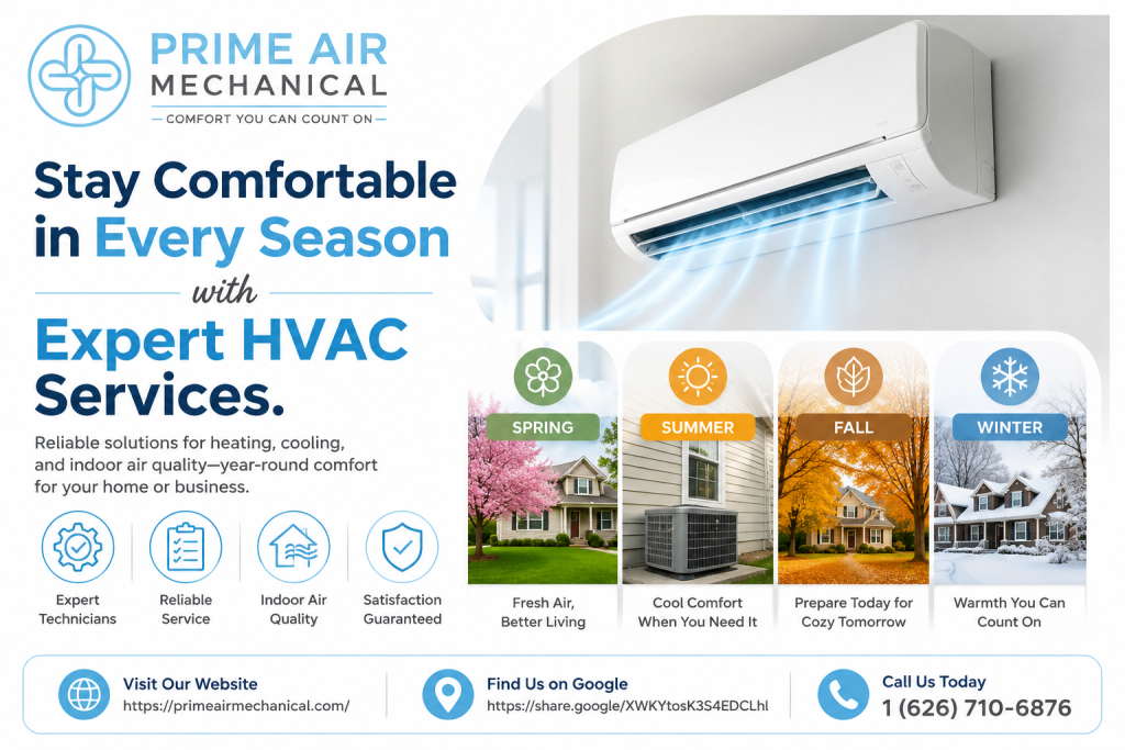 Stay Comfortable in Every Season with Expert HVAC Services